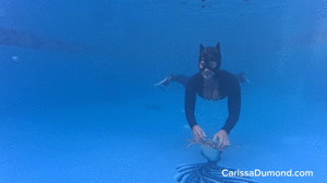 www.carissadumond.com - Carissa Dumond as Cat Woman underwater part 1 thumbnail